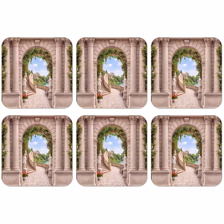 Untersetzer - Architektur – Garten – Klassisch — 1