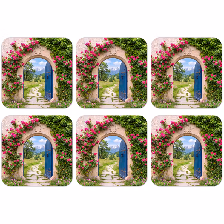 Untersetzer - Bogen – Landschaft – Natur — 1