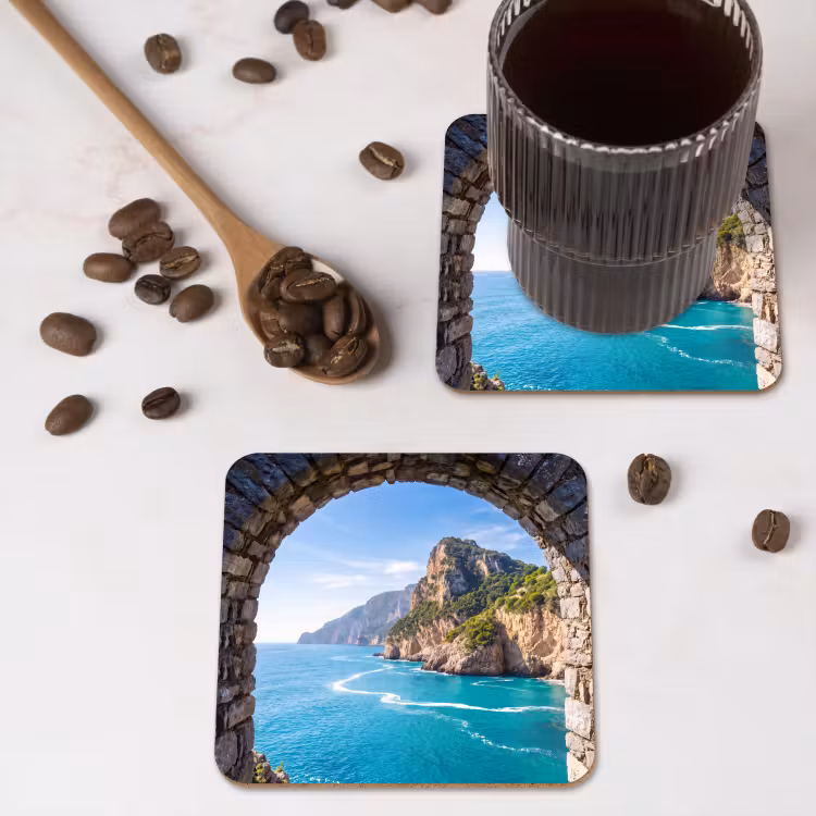Untersetzer - Bogen – Meer – Natur — 4