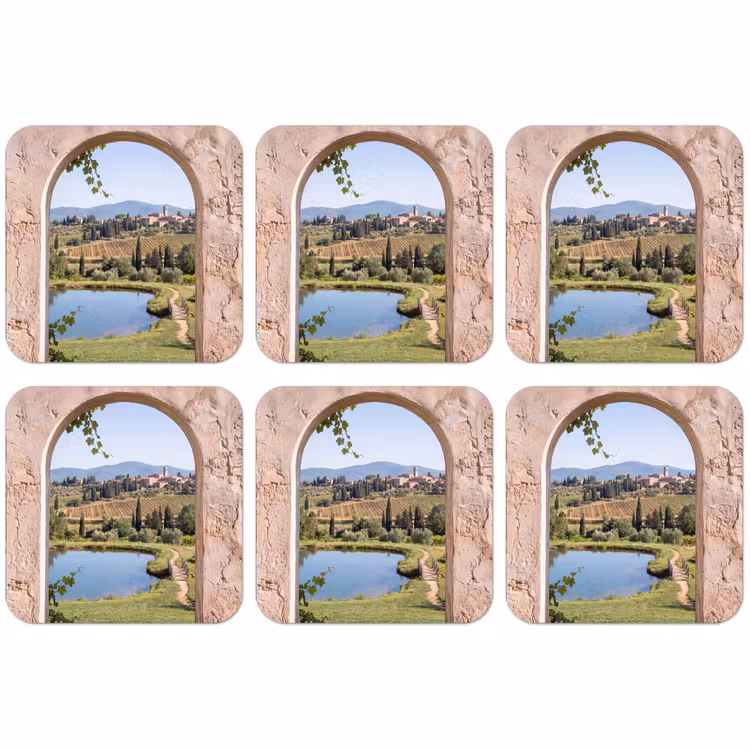 Untersetzer - Dorf – Landschaft – Natur — 1