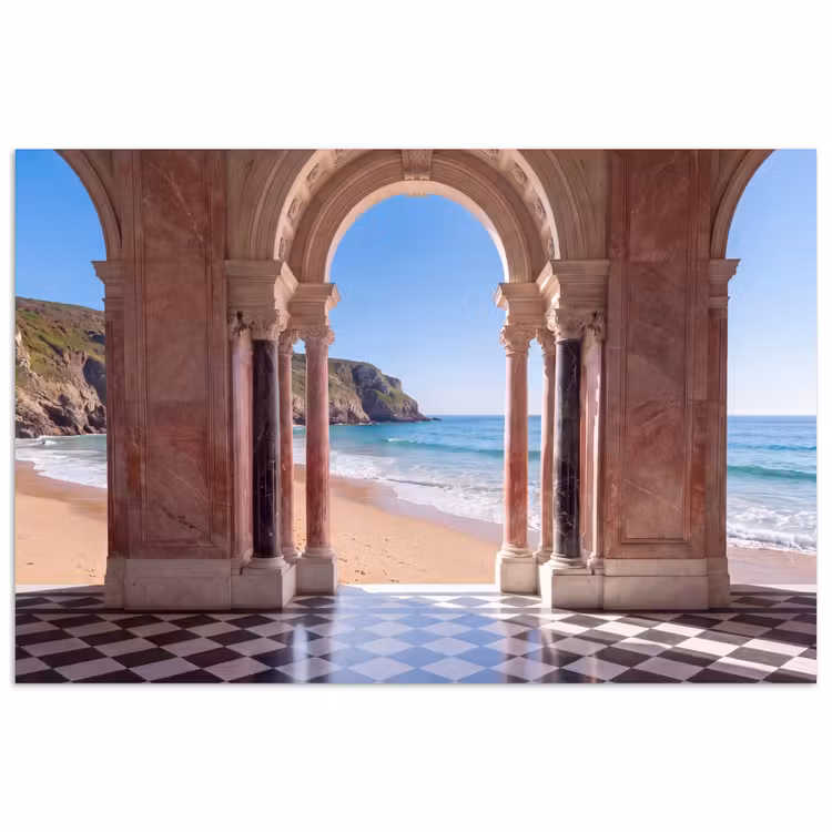 Poster - Bogen – Strand – Meer — 1