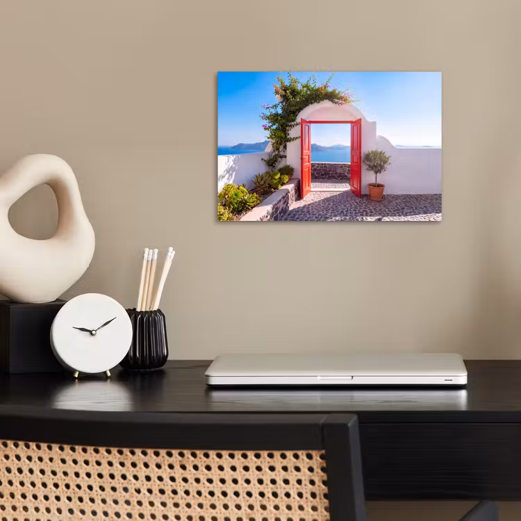 Poster - Tür – Meer – Natur — 2