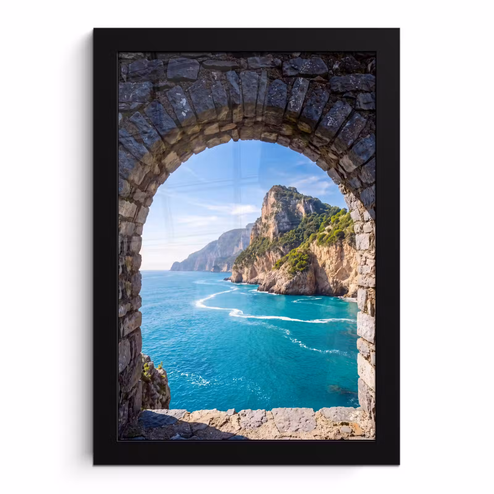 Bilder mit Rahmen - Bogen – Meer – Natur — 1