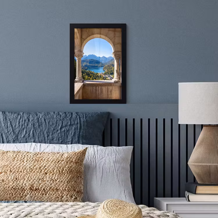 Bilder mit Rahmen - Bogen – Aussicht – Landschaft — 3
