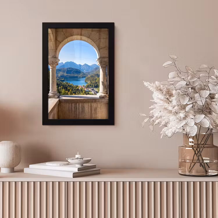 Bilder mit Rahmen - Bogen – Aussicht – Landschaft — 4