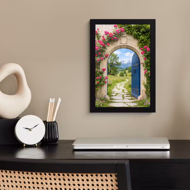 Bilder mit Rahmen - Bogen – Landschaft – Natur — 2