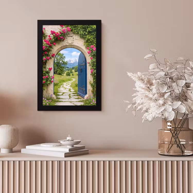 Bilder mit Rahmen - Bogen – Landschaft – Natur — 4