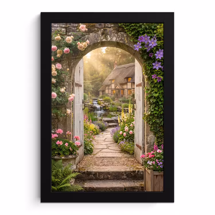 Bilder mit Rahmen - Haus – Garten – Natur — 1