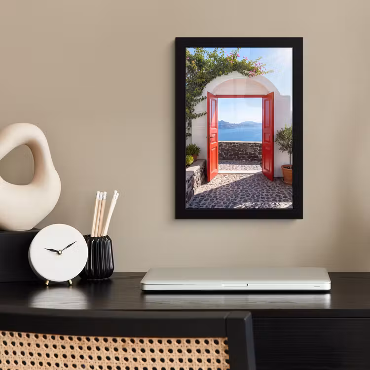 Bilder mit Rahmen - Tür – Meer – Natur — 2