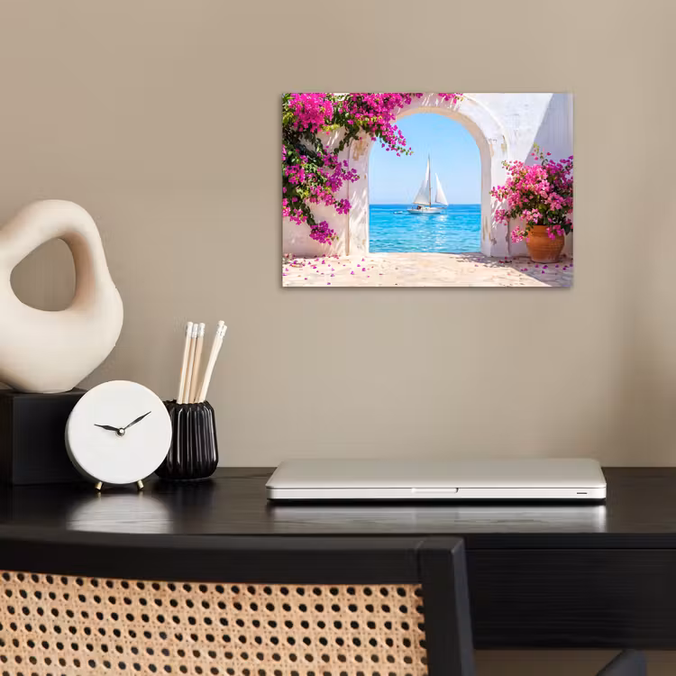 Poster - Blumen – Meer – Sommer — 2