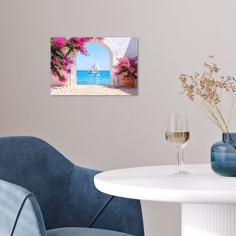 Poster - Blumen – Meer – Sommer — 4