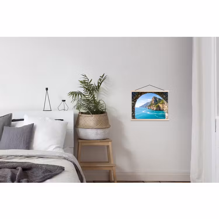 Stoffbild - Bogen – Meer – Natur — 3