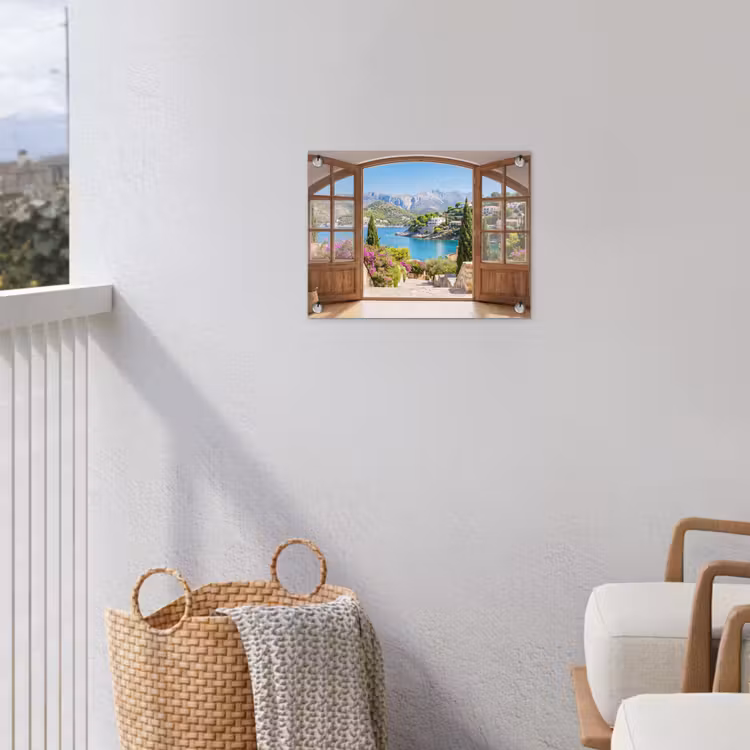 Gartenposter - Aussicht – Bucht – Natur — 5