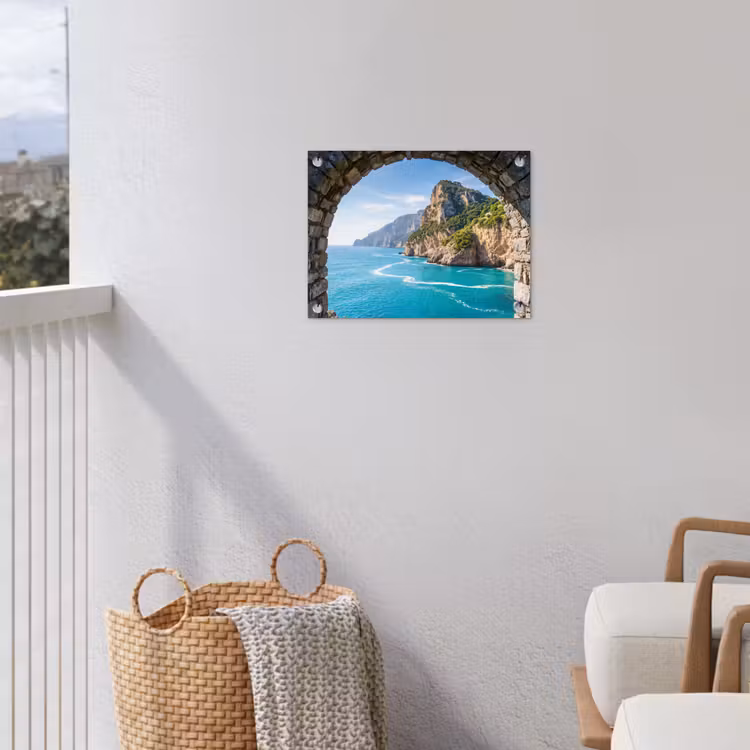 Gartenposter - Bogen – Meer – Natur — 5
