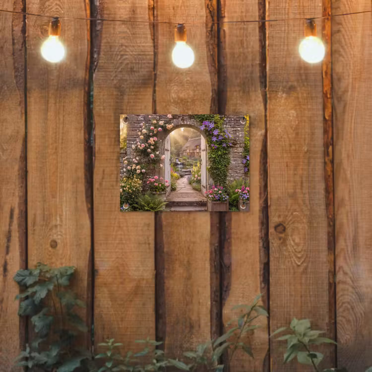 Gartenposter - Haus – Garten – Natur — 2