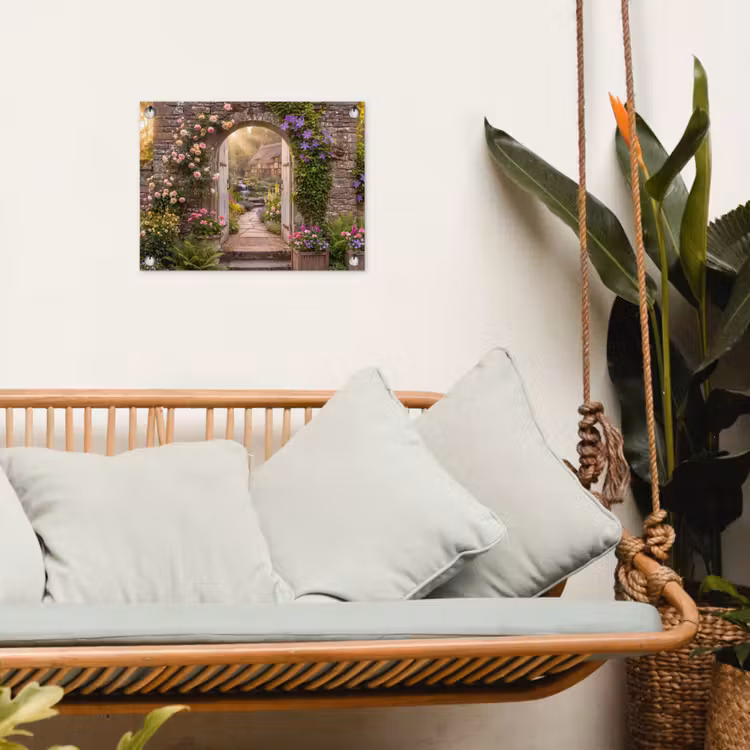 Gartenposter - Haus – Garten – Natur — 4