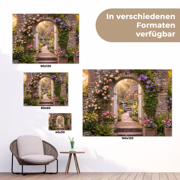 Gartenposter - Haus – Garten – Natur — 6