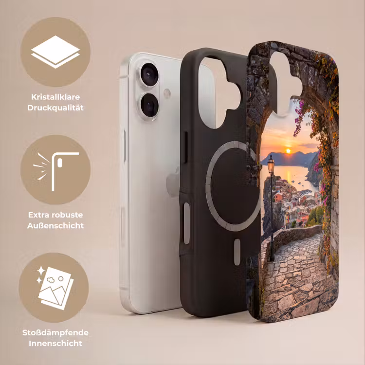 Handyhülle Toughcase - Bogen – Küste – Sonnenuntergang — 3