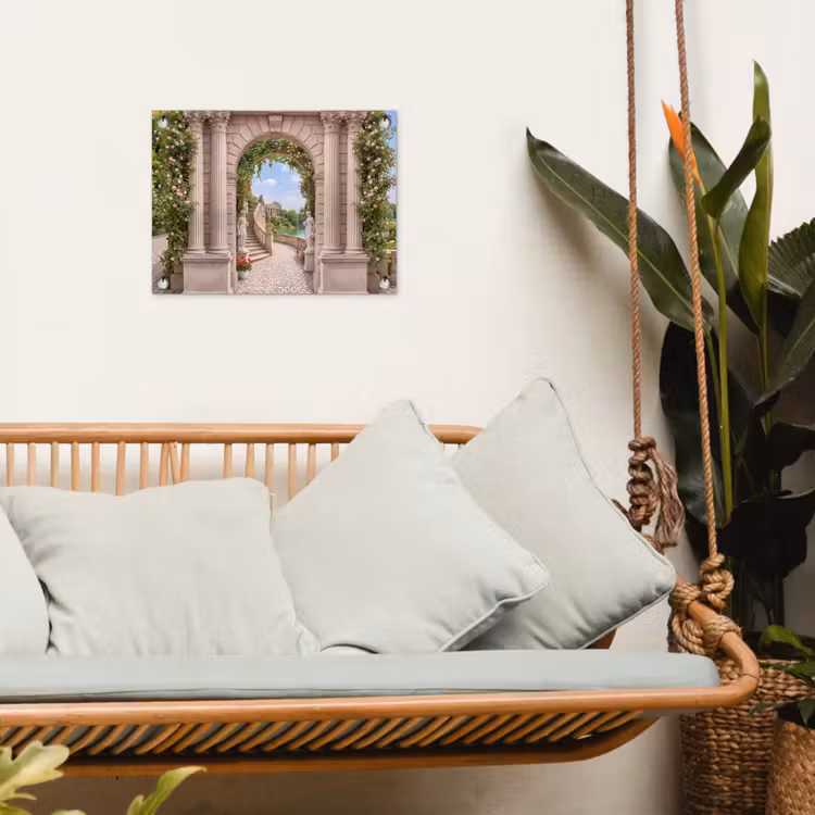 Gartenposter - Architektur – Garten – Klassisch — 4