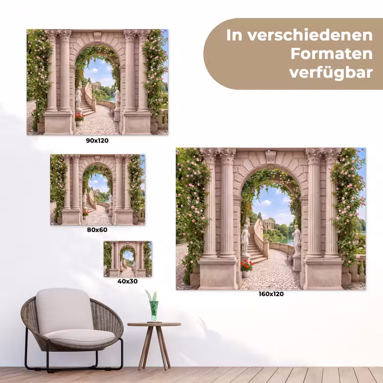Gartenposter - Architektur – Garten – Klassisch — 6
