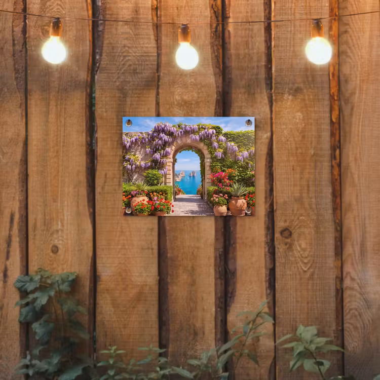 Gartenposter - Blumen – Garten – Landschaft — 2