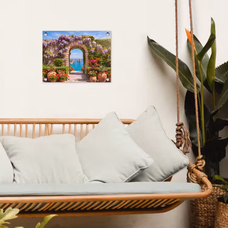 Gartenposter - Blumen – Garten – Landschaft — 4