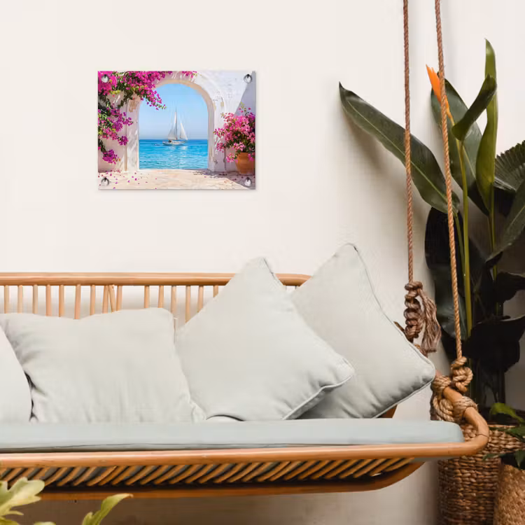 Gartenposter - Blumen – Meer – Sommer — 4