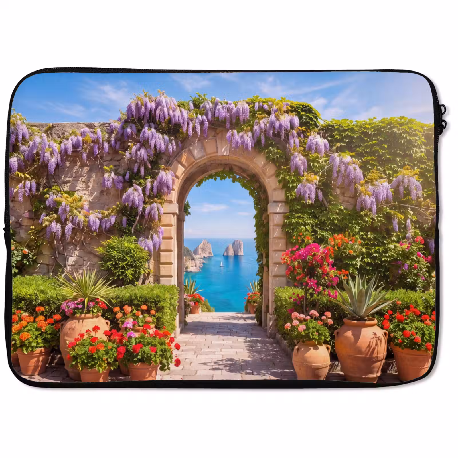 Laptop hülle - Blumen – Garten – Landschaft — 1