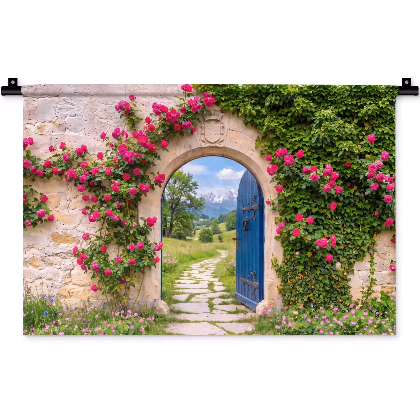 Wandteppich - Bogen – Landschaft – Natur — 1