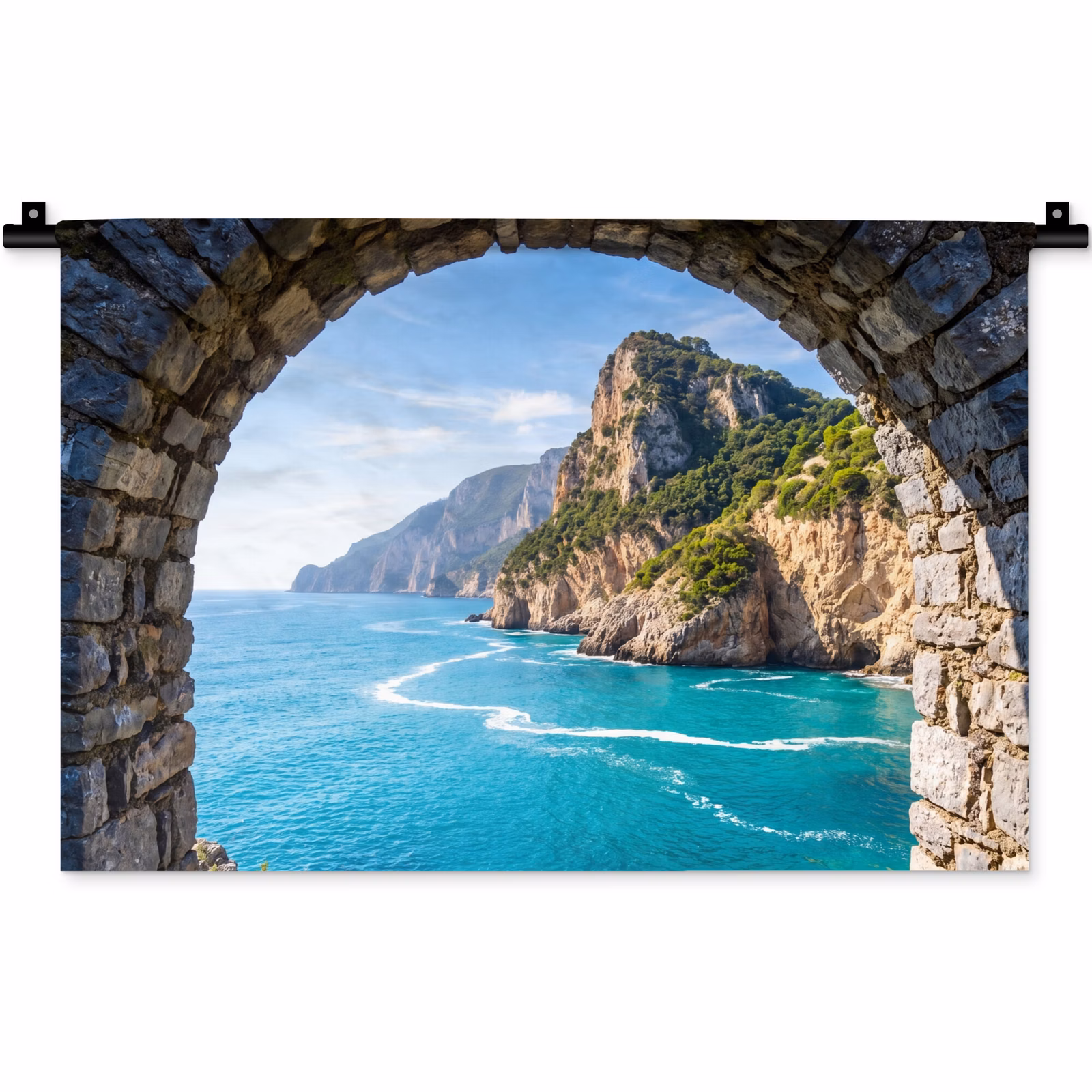 Wandteppich - Bogen – Meer – Natur — 1
