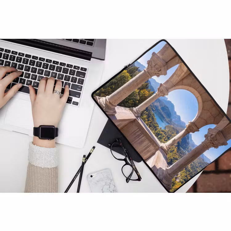 Laptop hülle - Bogen – Aussicht – Landschaft — 3