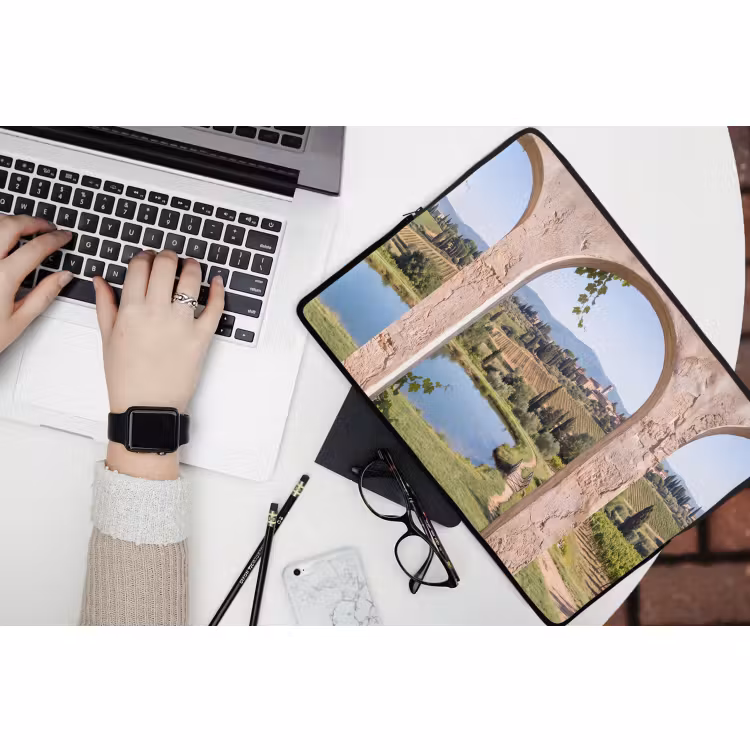 Laptop hülle - Dorf – Landschaft – Natur — 3