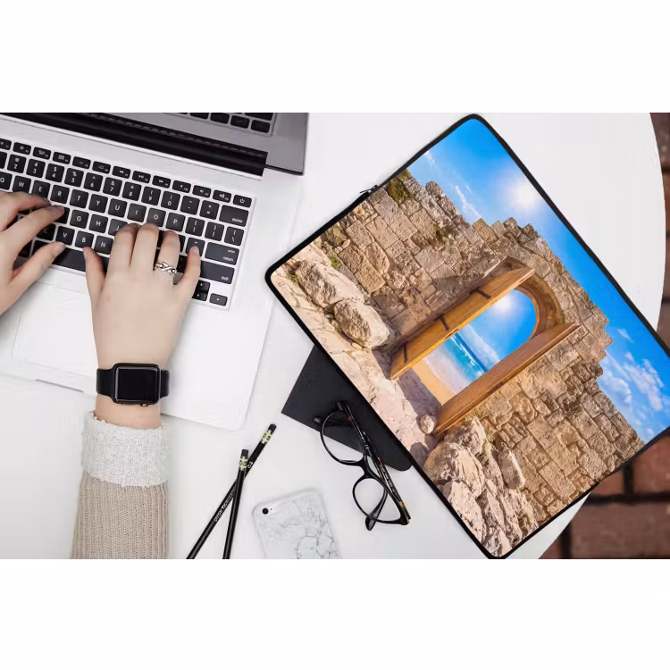 Laptop hülle - Tür – Strand – Meer — 3