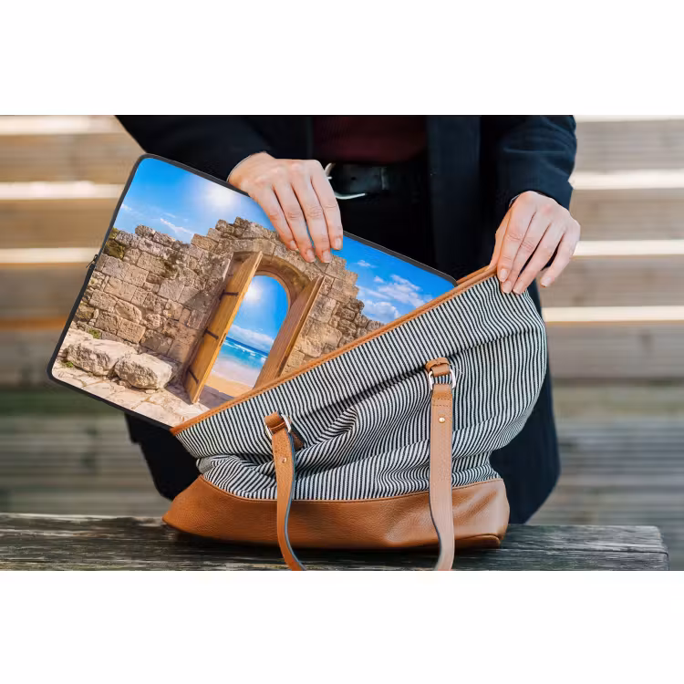 Laptop hülle - Tür – Strand – Meer — 4