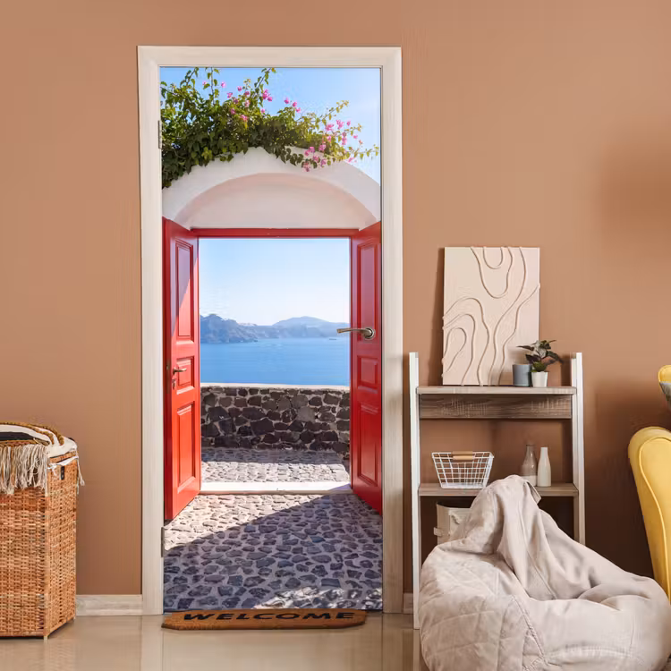 Türtapete - Tür – Meer – Natur — 2