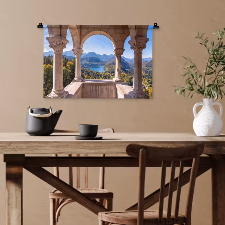 Wandteppich - Bogen – Aussicht – Landschaft — 3