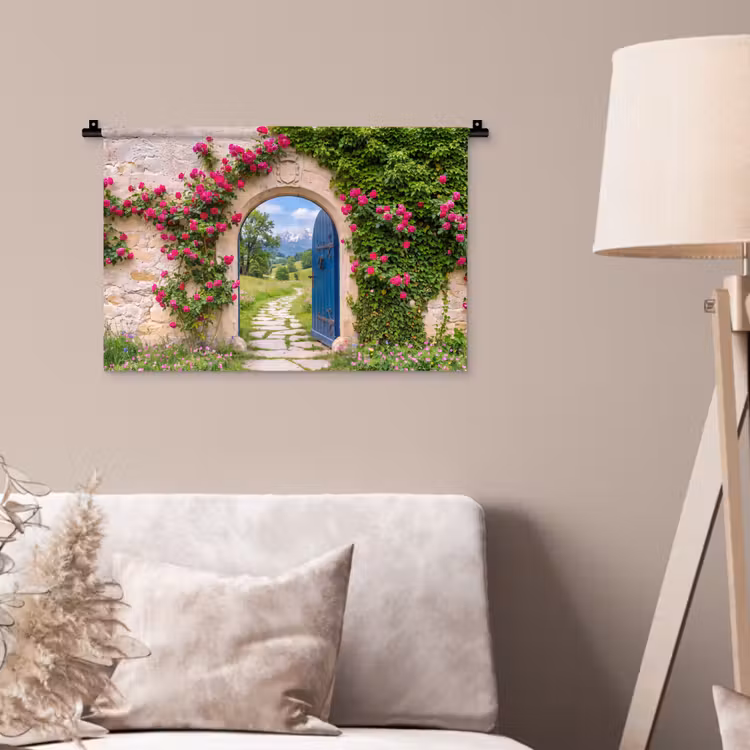 Wandteppich - Bogen – Landschaft – Natur — 2