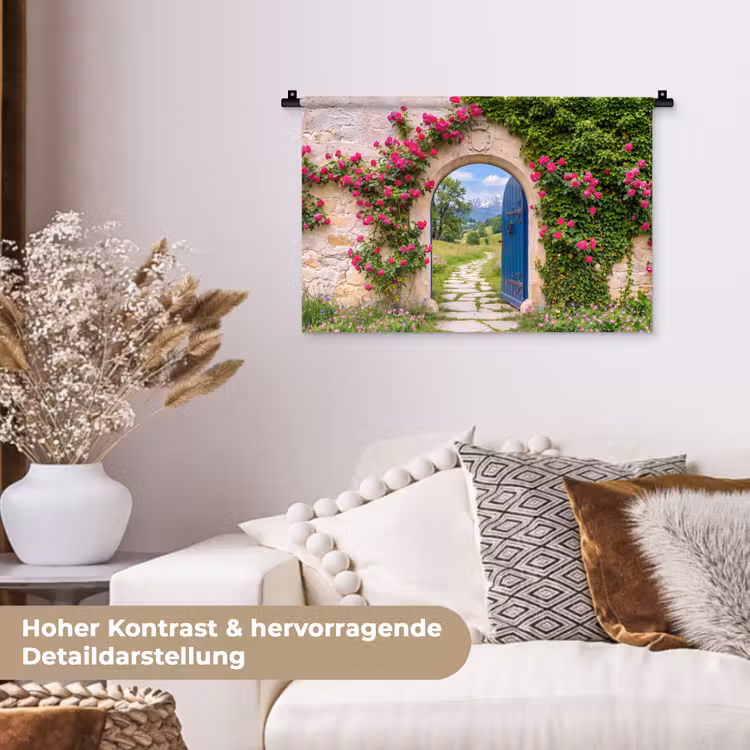 Wandteppich - Bogen – Landschaft – Natur — 6