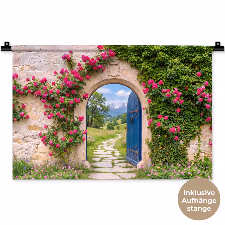 Wandteppich - Bogen – Landschaft – Natur — 9