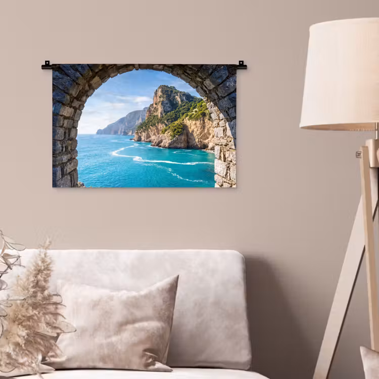 Wandteppich - Bogen – Meer – Natur — 2