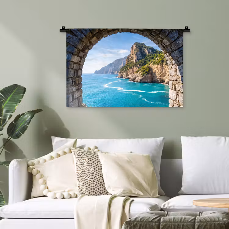 Wandteppich - Bogen – Meer – Natur — 4