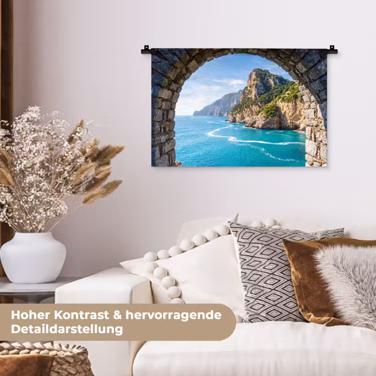 Wandteppich - Bogen – Meer – Natur — 6