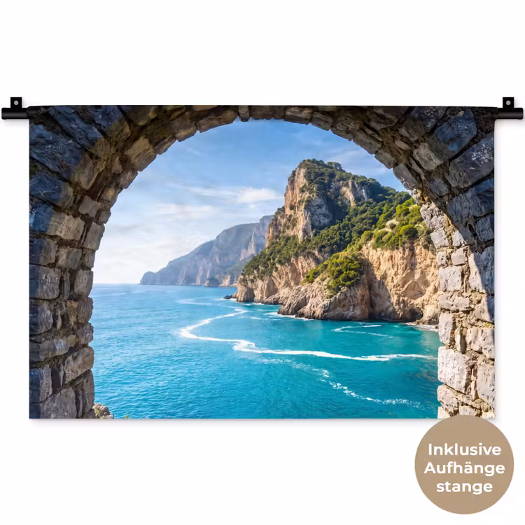 Wandteppich - Bogen – Meer – Natur — 9
