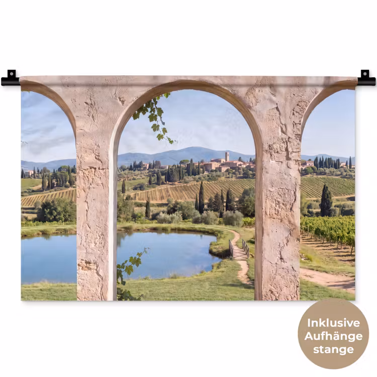 Wandteppich - Dorf – Landschaft – Natur — 9
