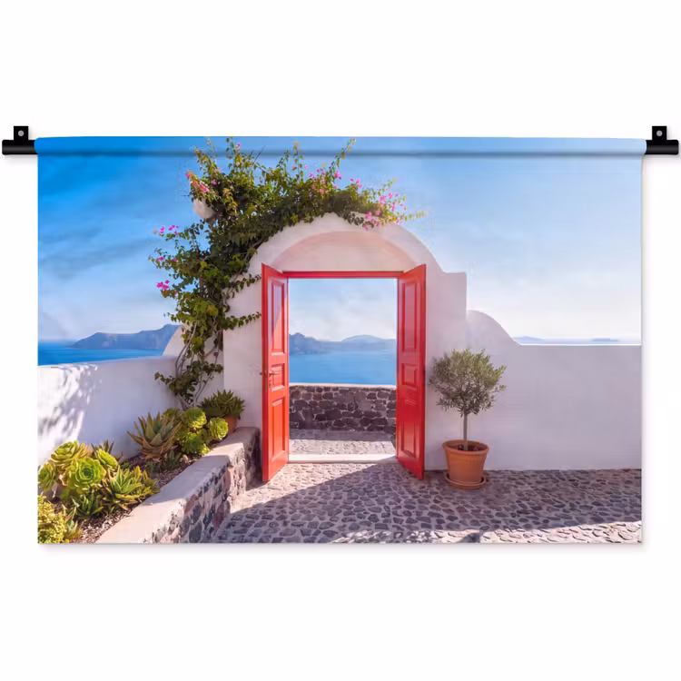 Wandteppich - Tür – Meer – Natur — 1