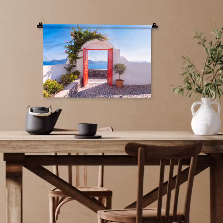 Wandteppich - Tür – Meer – Natur — 3