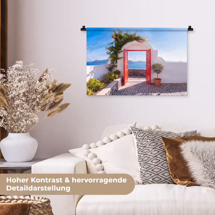 Wandteppich - Tür – Meer – Natur — 6