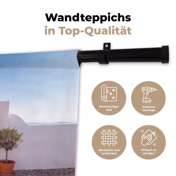 Wandteppich - Tür – Meer – Natur — 7