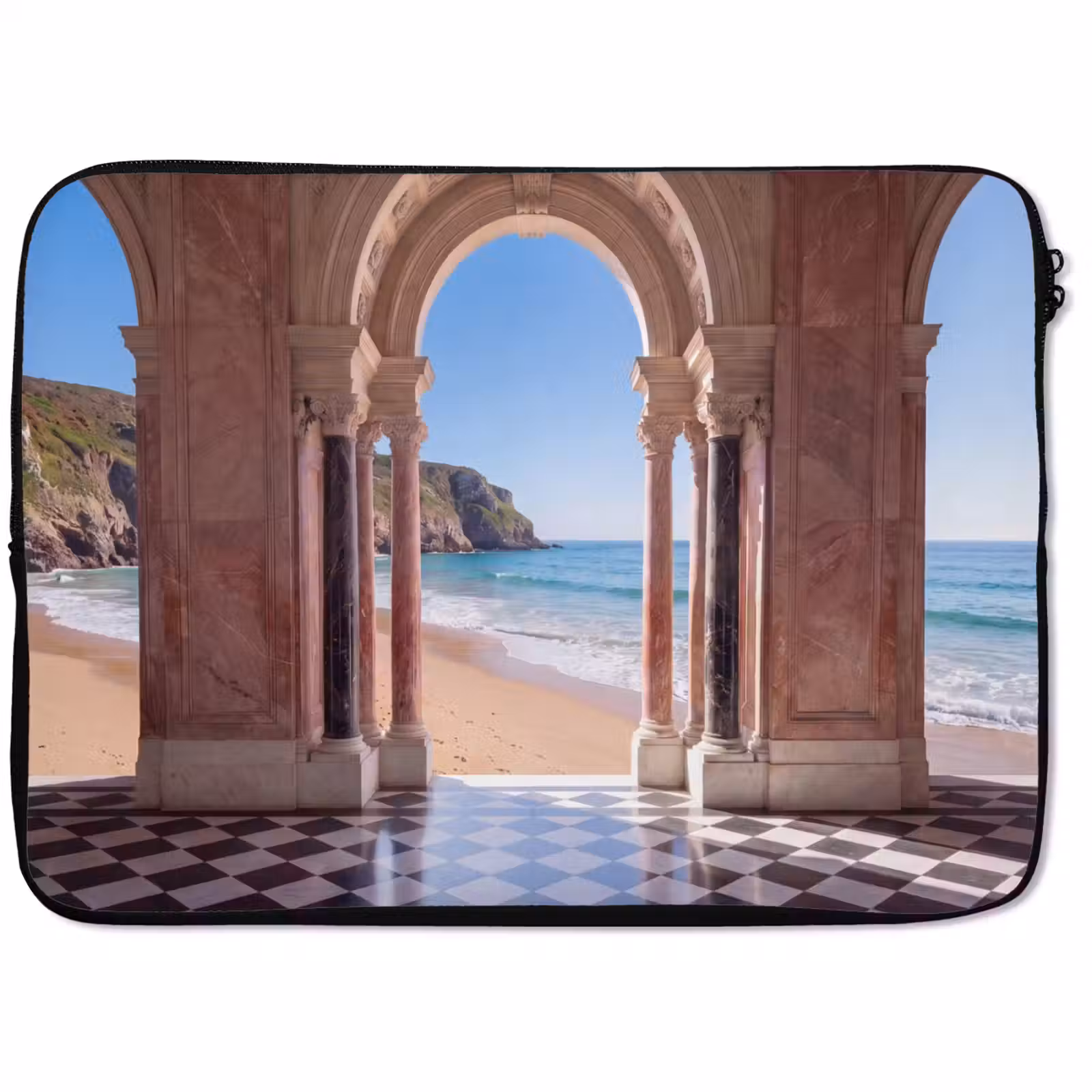 Laptop hülle - Bogen – Strand – Meer — 1