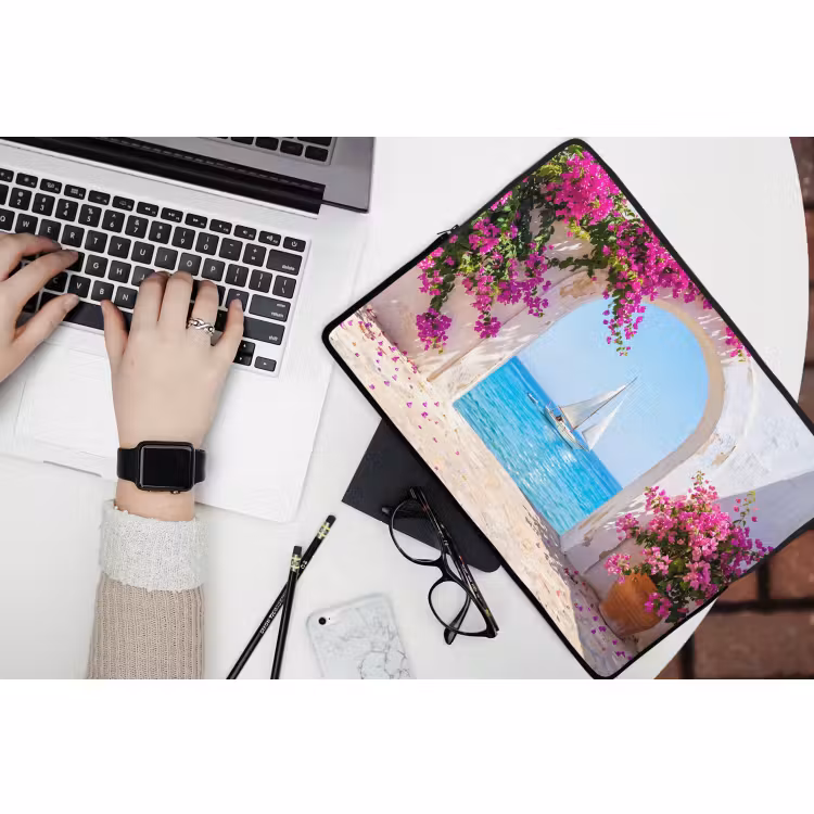 Laptop hülle - Blumen – Meer – Sommer — 3